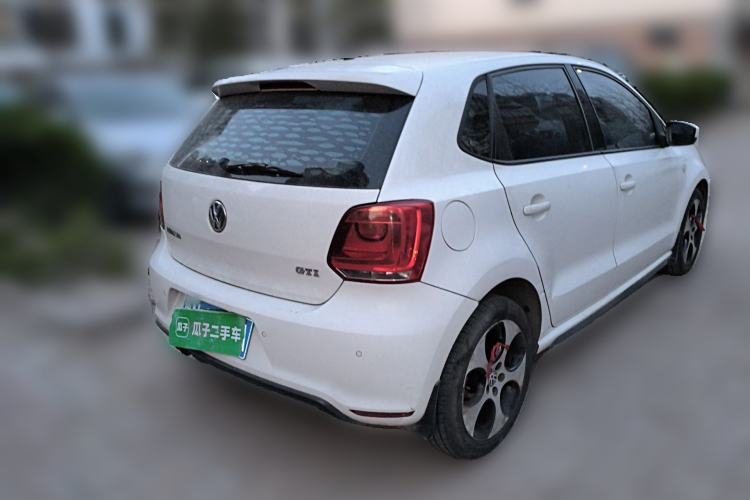 Used Volkswagen Polo 2012 1.4TSI GTI Rear Right 45 Deg