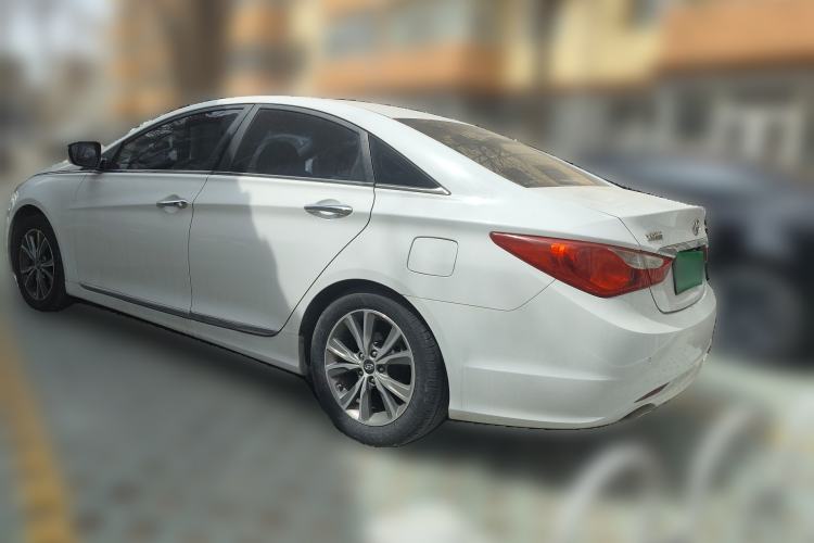 Used Hyundai Sonata 2014 2.4L Automatic Leading Edition China V Standard Rear Left 45 Deg