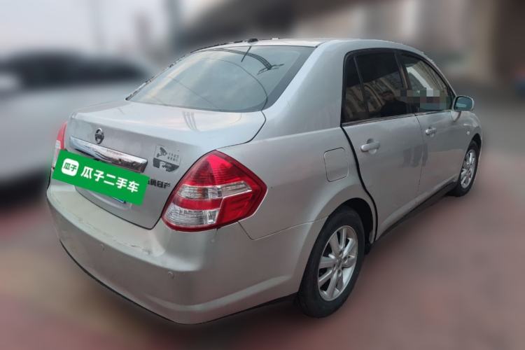 Used Nissan Tiida Sedan 2008 1.6L Automatic Smart Version Rear Right 45 Deg