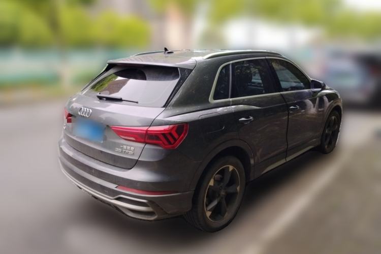 Used Audi Q3 2021 35 TFSI Fashion Dynamic Model Rear Right 45 Deg