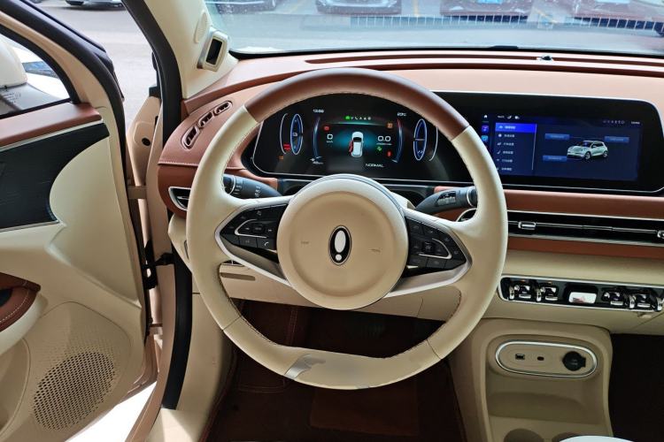 Used ORA Good Cat 2023 401 km Standard Range Premium Version Lithium Iron Phosphate Steering Wheel