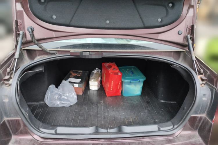 Used Citroen C-Quatre 2013 Sedan 1.6L Automatic Prestige Model Trunk