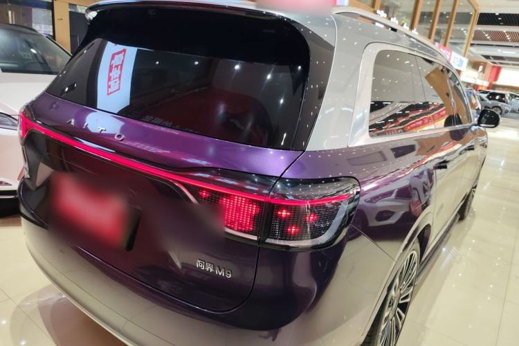 Used Hima AITO M9 2024 Range-Extended Max Edition 42 kWh 6-Seater Version Rear Right 45 Deg