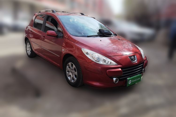 Used Peugeot 307 2012 Hatchback 1.6L Automatic Comfort Edition Front Right 45 Deg