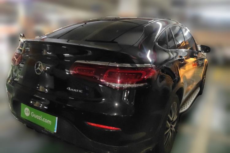 Used Mercedes-Benz GLC Coupe 2023 GLC 260 4MATIC Coupe SUV Rear Right 45 Deg