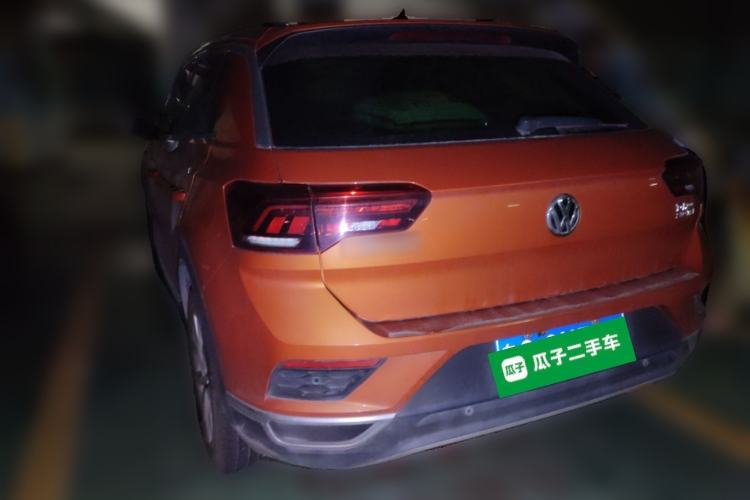 Used Volkswagen T-ROC 2018 230TSI DSG Two-Wheel Drive Advanced Version China V Standard Rear Left 45 Deg