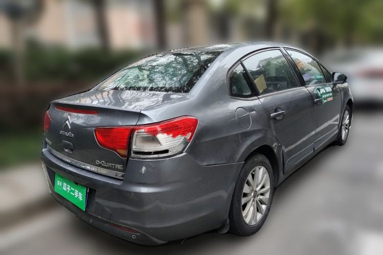 Used Citroen C-Quatre 2012 Sedan 1.6L Automatic Prestige Model Rear Right 45 Deg