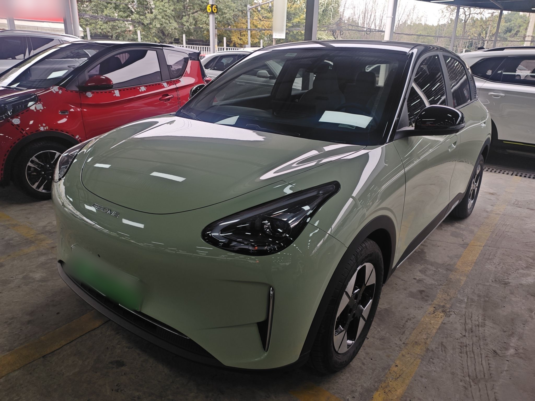 Parte inferior delantera