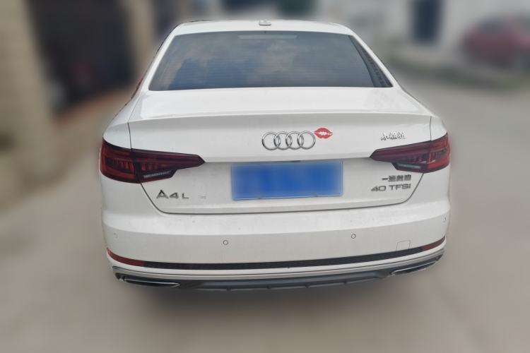 Used Audi A4L 2019 40 TFSI Fashion Version China V Rear