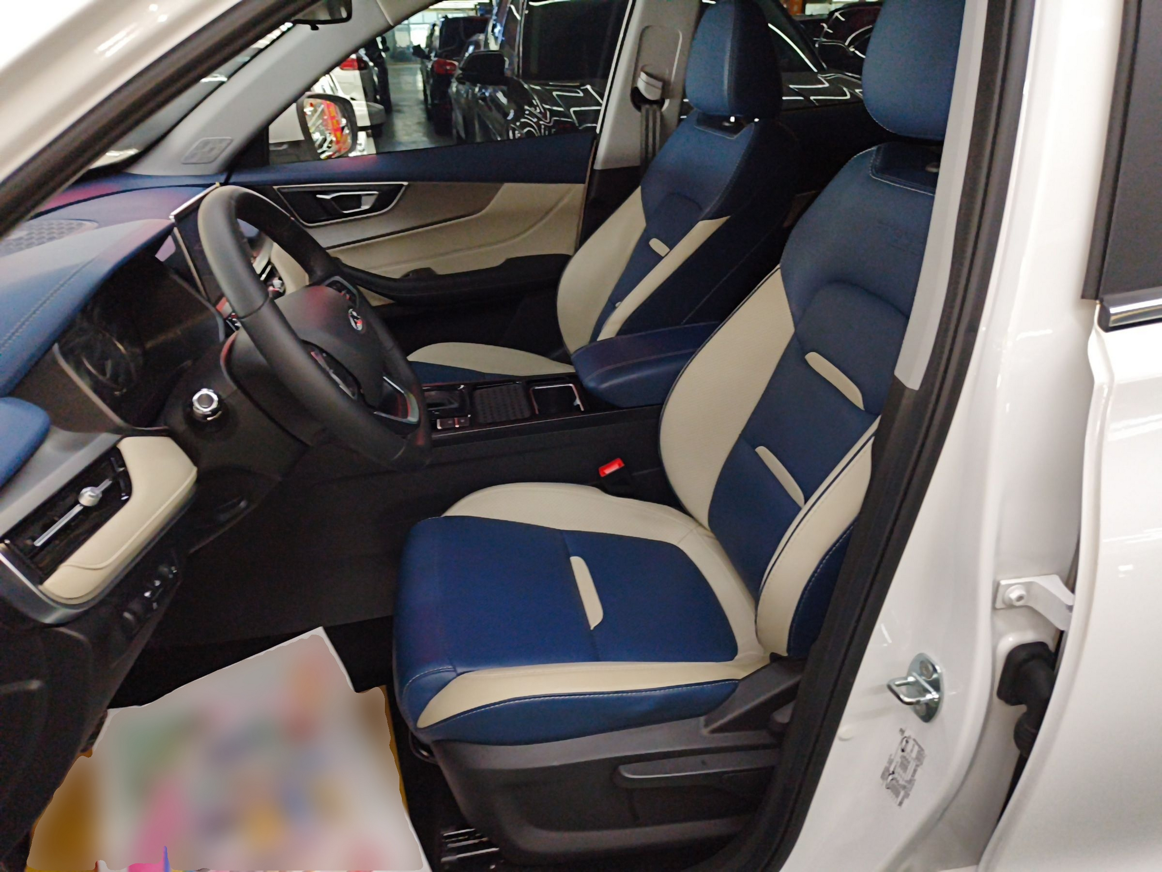 Avant de la voiture