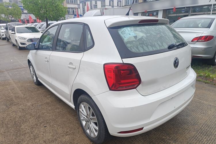 Used Volkswagen Polo 2014 1.6L Automatic Comfort Edition Rear Left 45 Deg