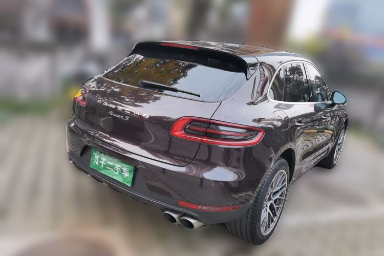 Used Porsche Macan 2017 Macan S 3.0T Rear Right 45 Deg