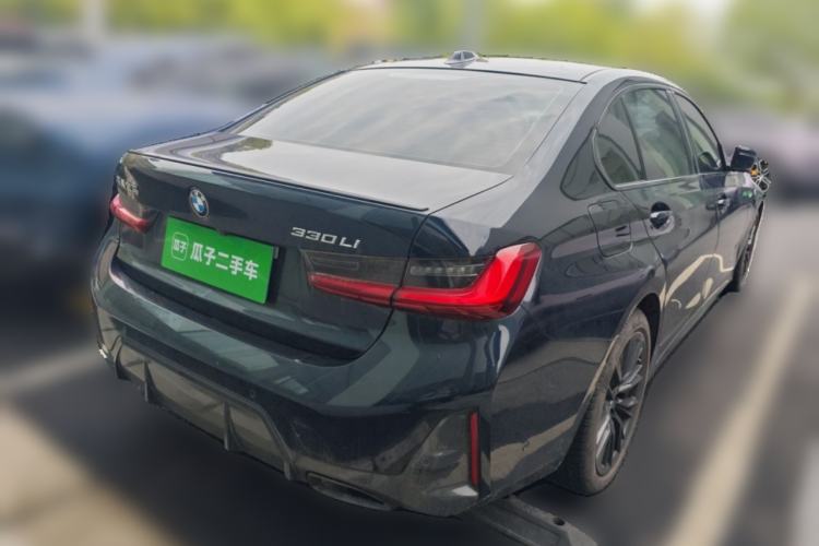 Used BMW 3 Series 2024 330Li M Sport Night Edition Package Rear Right 45 Deg