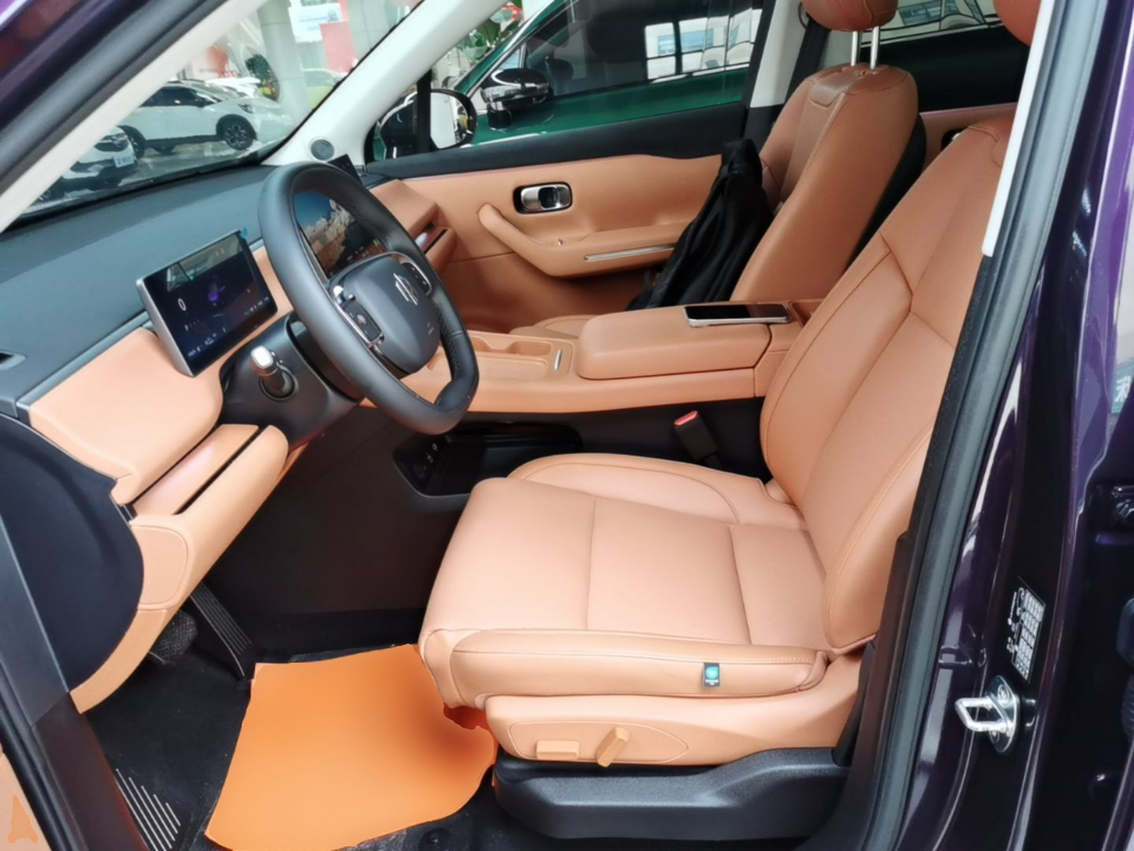 Avant de la voiture