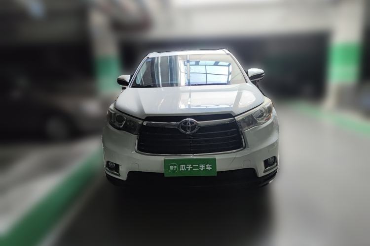 Used Toyota Highlander 2017 2.0T Four-Wheel Drive Luxury Navigation Version 7 Seats Front