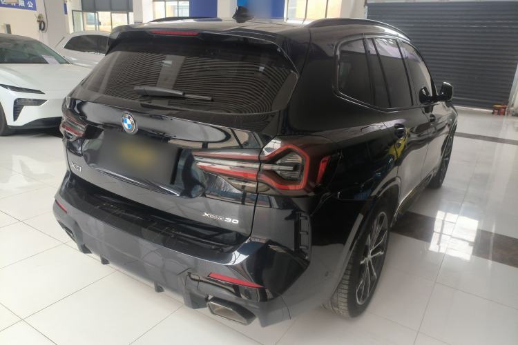 Used BMW X3 2023 xDrive30i Leading Model M Night Edition Package Rear Right 45 Deg
