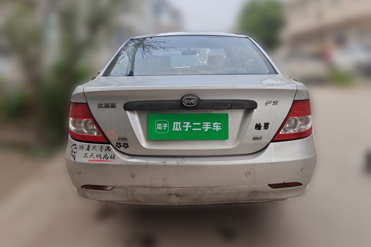 Used BYD F3 2013 Energy-Efficient Model 1.5L Manual Comfort Version Rear