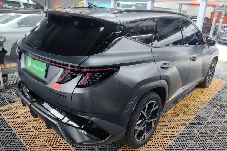 Used Hyundai Tucson 2025 Tucson L 1.5T Elite Edition N-Line Rear Right 45 Deg