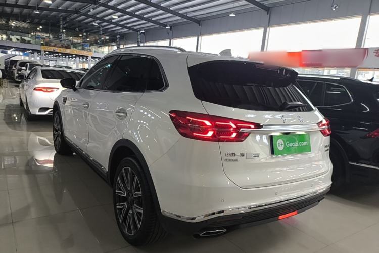 Used Hongqi HS5 2022 Facelifted Version 2.0T Smart Connect Flagship All-Wheel-Drive Edition Rear Left 45 Deg