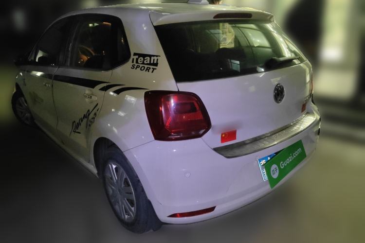 Used Volkswagen Polo 2016 1.4L Automatic Trendy Model Rear Left 45 Deg