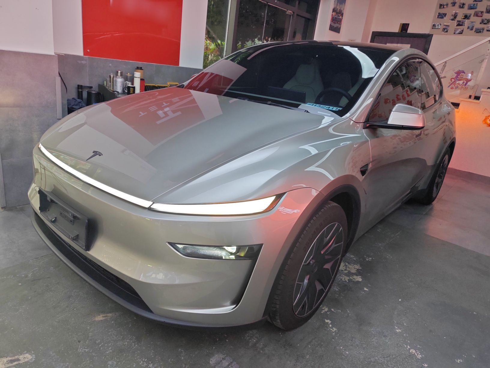 Cheap Model Y Used Tesla Model Y L 2025 Model Long-Range All-Wheel-Drive Version for ...