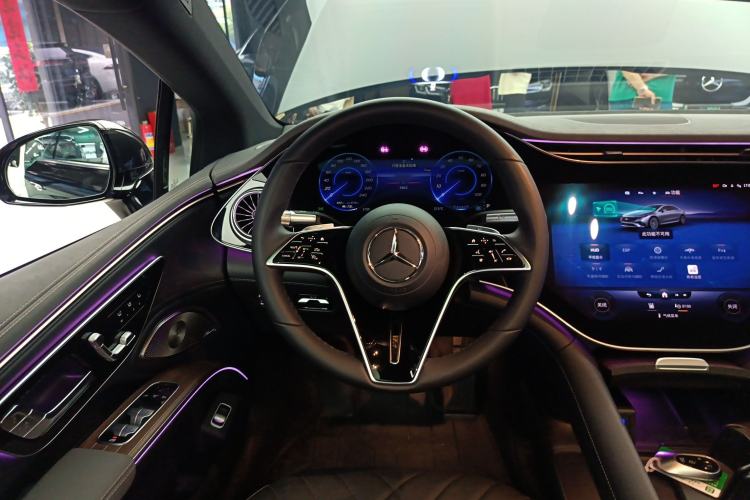 Used Mercedes-Benz EQS 2022 Updated 580 4MATIC Steering Wheel