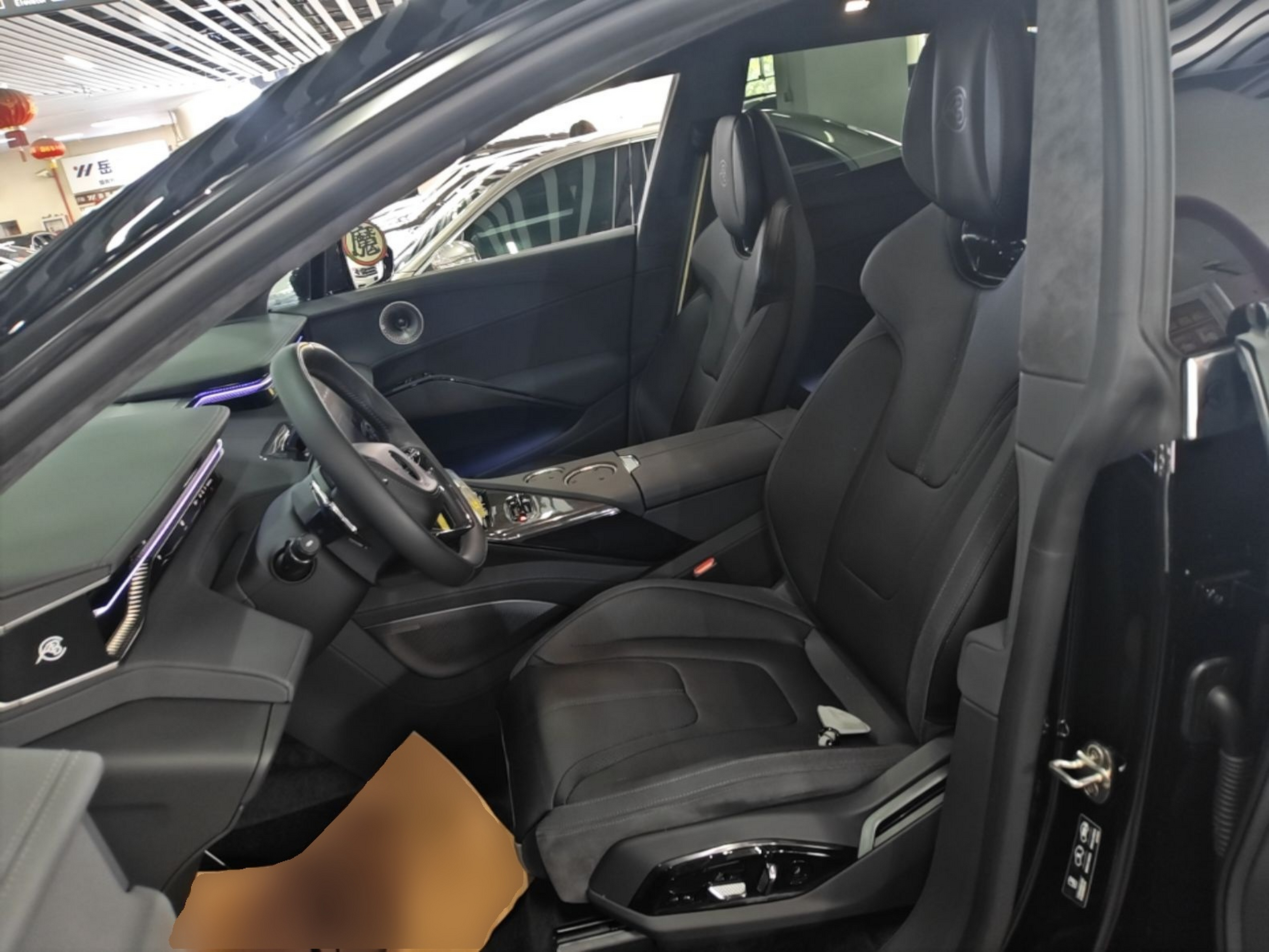 Avant de la voiture