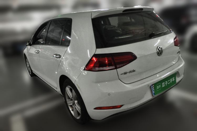 Used Volkswagen Golf 2019 1.6L Manual Fashion Edition China V Standard Rear Left 45 Deg