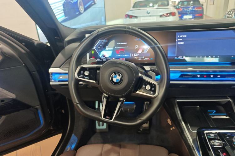 Used BMW 7 Series 2023 Restyled 740Li Luxury Edition M Sport Package Steering Wheel