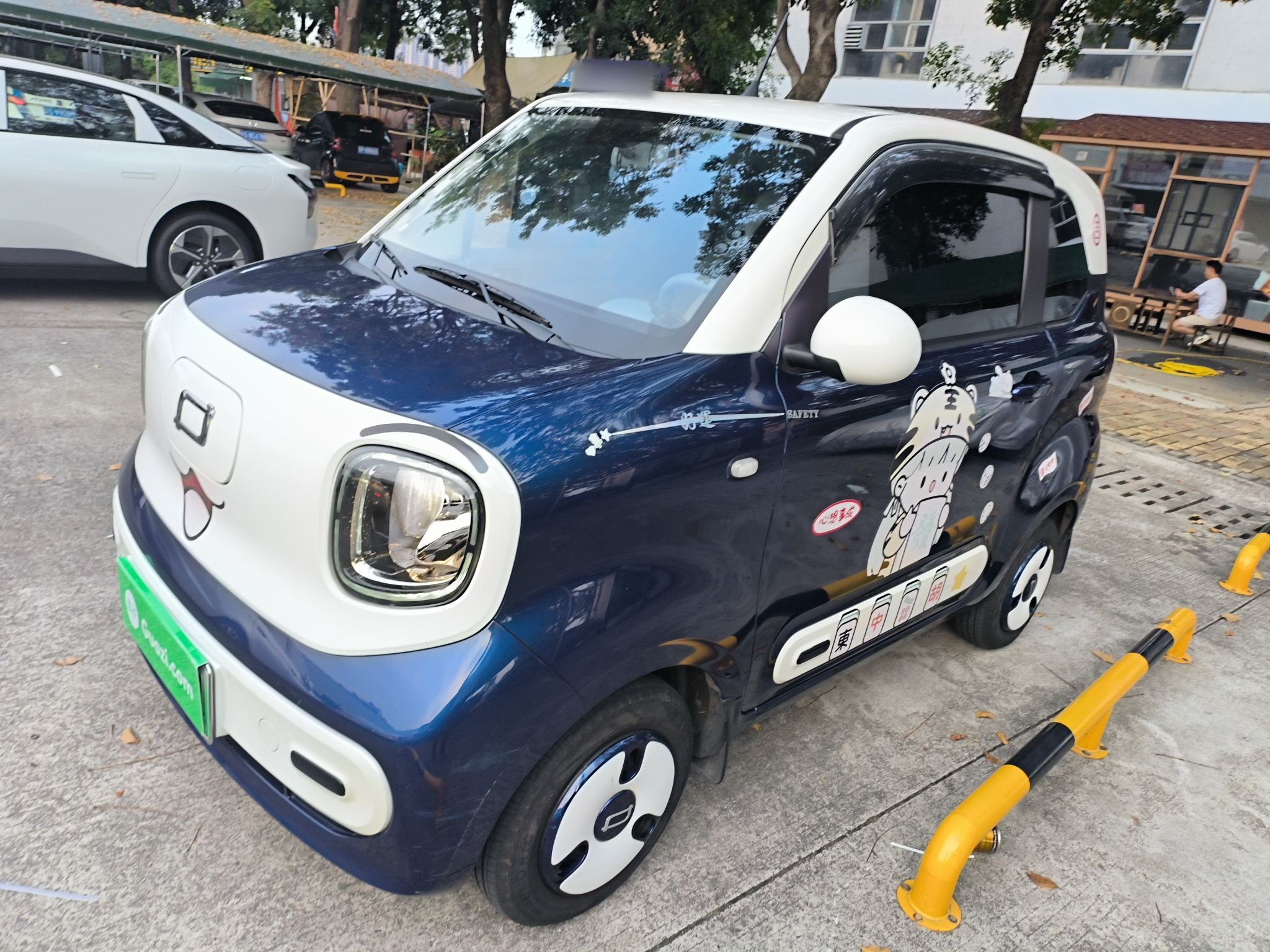 تحت مقدمة السيارة