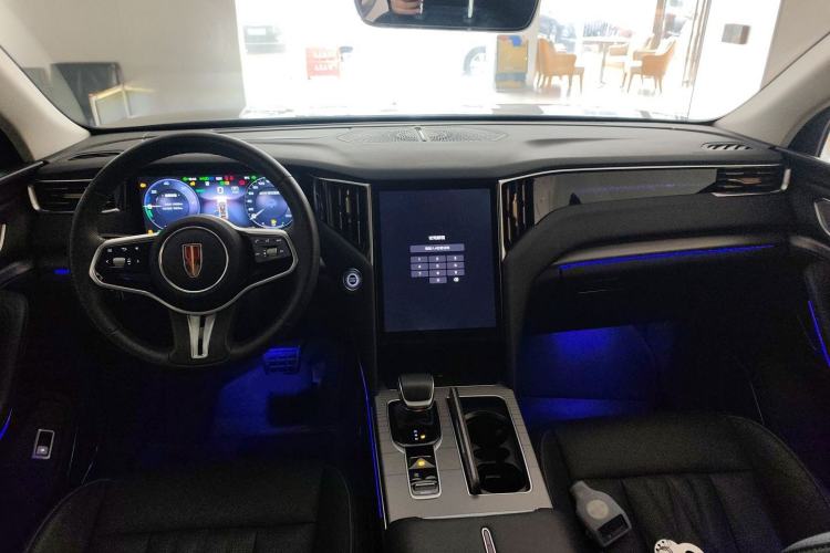 Used Hongqi HS7 PHEV 2024 2.0T PHEV Four-Wheel Drive Flagship Edition 6 Seats Center Console