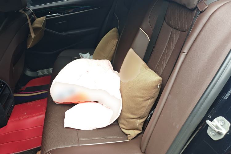 Used BMW 5 Series 2022 530Li Leading Model M Sport Package Left Rear Seat