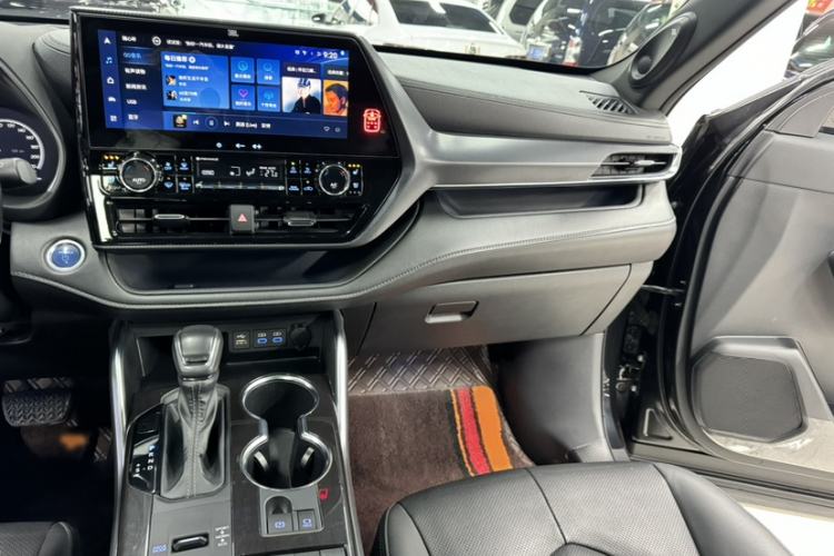 Used Toyota Crown Kluger 2021 2.5L HEV Four-Wheel Drive Flagship Edition Audio And AC Panel