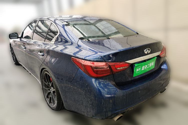Used Infiniti Q50L 2021 2.0T Enjoyment Edition Rear Left 45 Deg