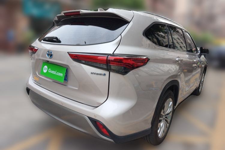 Used Toyota Highlander 2023 2.5L Smart Electric Hybrid Dual-Motor All-Wheel-Drive Luxury 7-Seater Rear Right 45 Deg