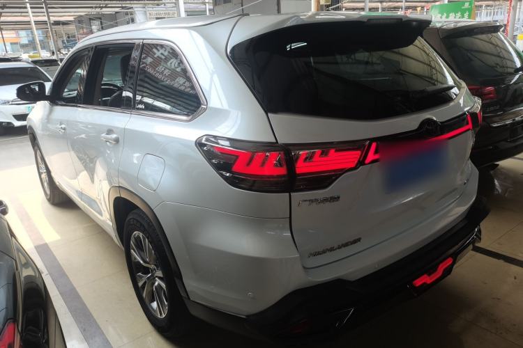 Used Toyota Highlander 2021 2.0T Four-Wheel Drive Elite Edition 7-Seater Rear Left 45 Deg