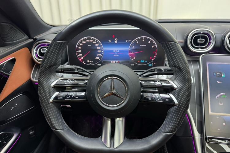 Used Mercedes-Benz C-Class 2022 C 260 L Sport Edition Steering Wheel