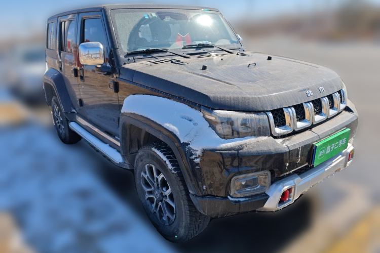 Used BAIC Off-Road BJ40 2019 2.3T Automatic Four-Wheel Drive Urban Hunter Edition Premium Model China VI Emission Standard Front Right 45 Deg