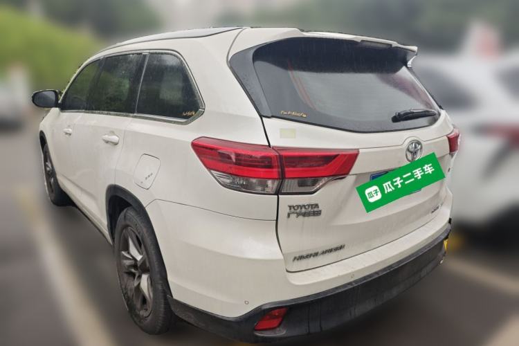 Used Toyota Highlander 2018 2.0T Four-Wheel Drive Luxury Edition 7 Seats China V Emission Standard Rear Left 45 Deg