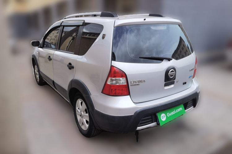 Used Nissan Livina 2010 Jingrui Edition 1.6L Manual Standard Model Rear Left 45 Deg