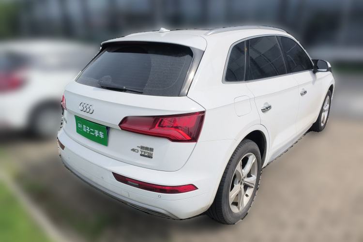 Used Audi Q5L 2018 40 TFSI Prestige Edition China VI Emission Standard Rear Right 45 Deg