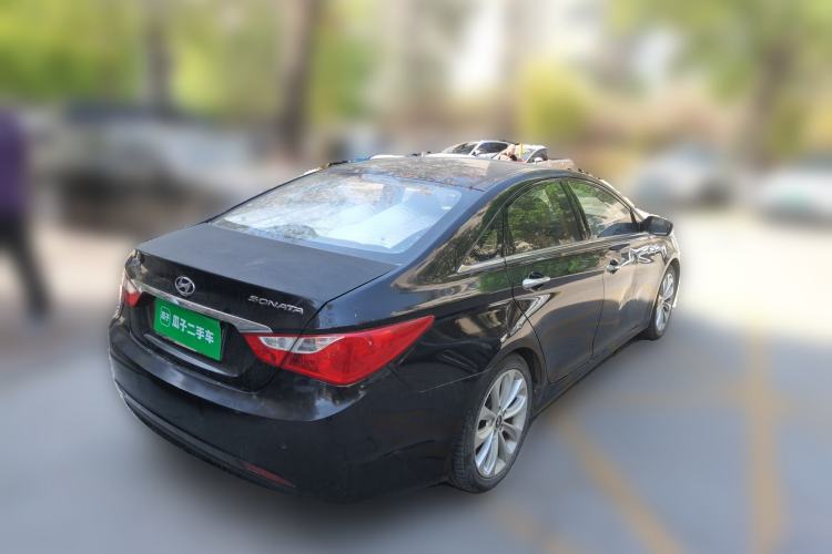 Used Hyundai Sonata 2011 2.0L Automatic Supreme Edition Rear Right 45 Deg