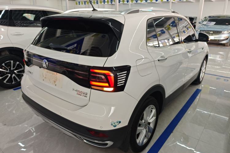 Used Volkswagen T-Cross 2019 280TSI DSG Comfort Edition Rear Right 45 Deg