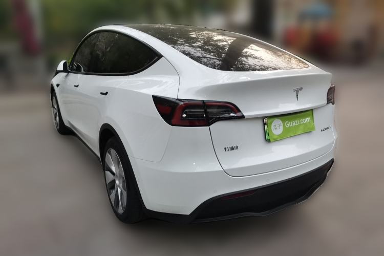Used Tesla Model Y 2021 Standard Range Rear-Wheel Drive Version Rear Left 45 Deg