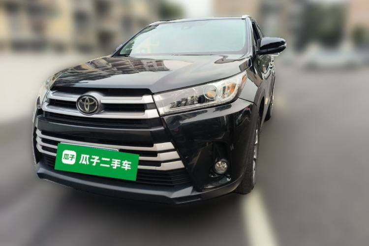 Used Toyota Highlander 2018 2.0T Four-Wheel Drive Luxury Version 7 Seats China VI Standard