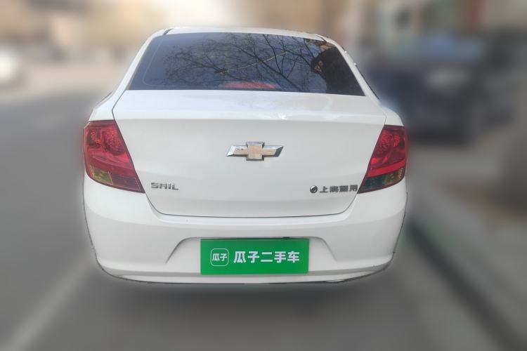 Used Chevrolet Sail 2013 Sedan 1.2L Manual Fashionable Happiness Edition Rear
