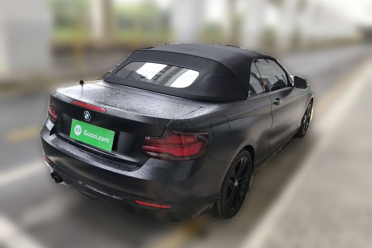 Used BMW 2 Series 2019 225i Convertible Coupe Sports Design Package Rear Right 45 Deg