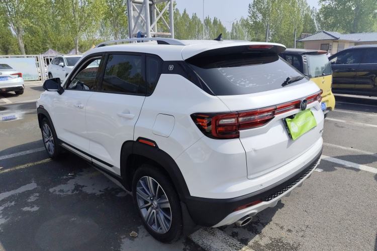 Used CHANGAN CS35PLUS 2019 1.4T DCT Chuanlian Blue Whale Edition Rear Left 45 Deg