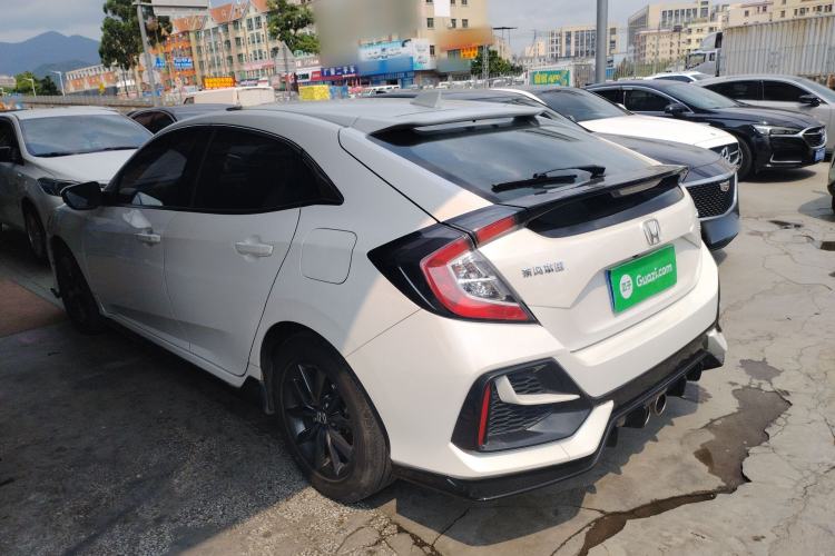 Used Honda Civic 2021 HATCHBACK 220TURBO CVT New Trendsetter Rear Left 45 Deg