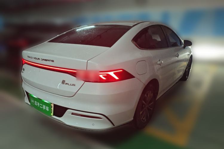 Used BYD Qin PLUS 2023 Champion Edition DM-i 55KM Leading Model Rear Right 45 Deg